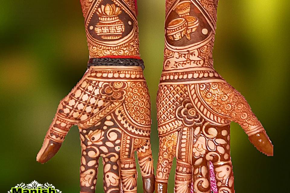 Bridal mehendi