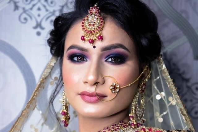 Bridal makeup