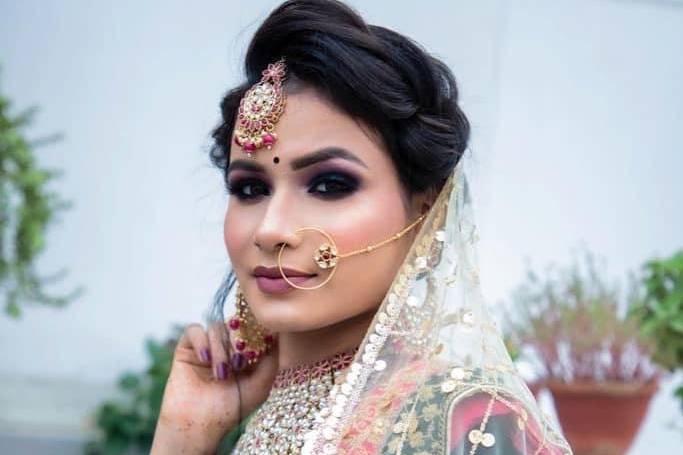 Bridal makeup