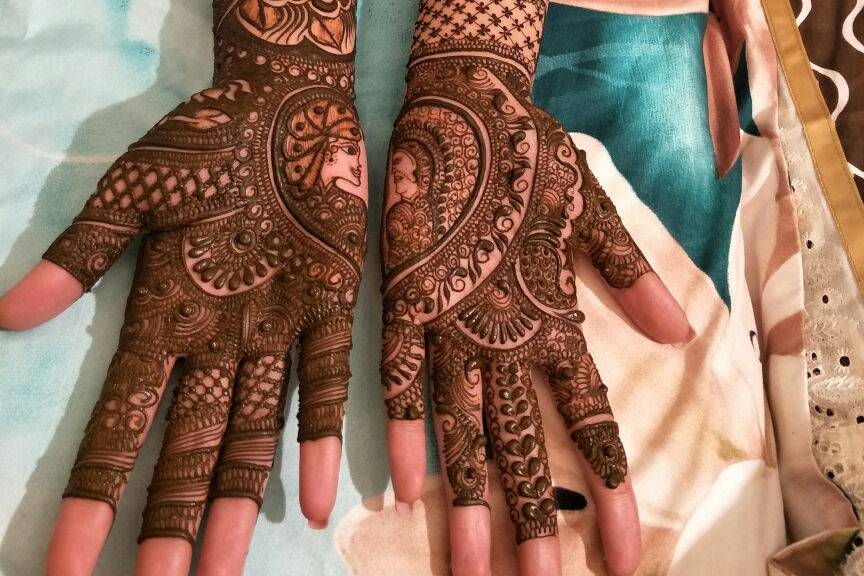 Bridal mehendi