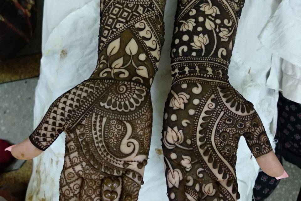 Bridal mehendi