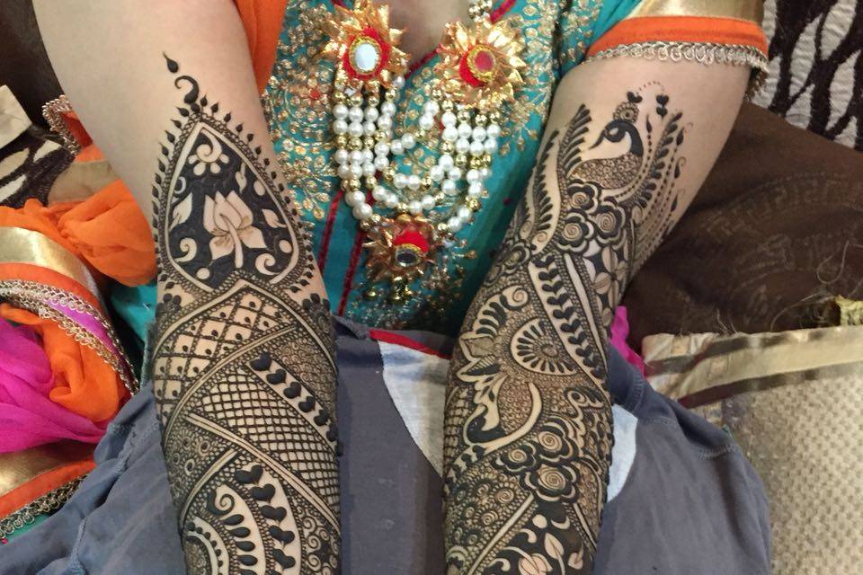 Mehendi function