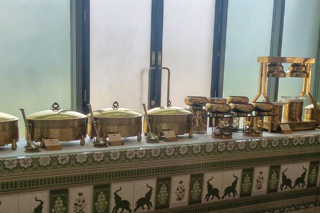 Catering setup