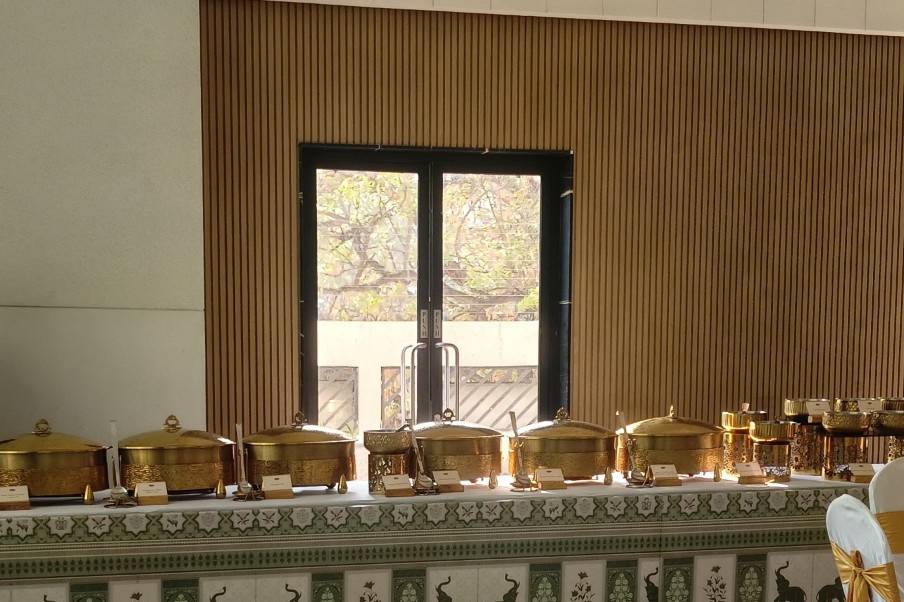 Catering setup