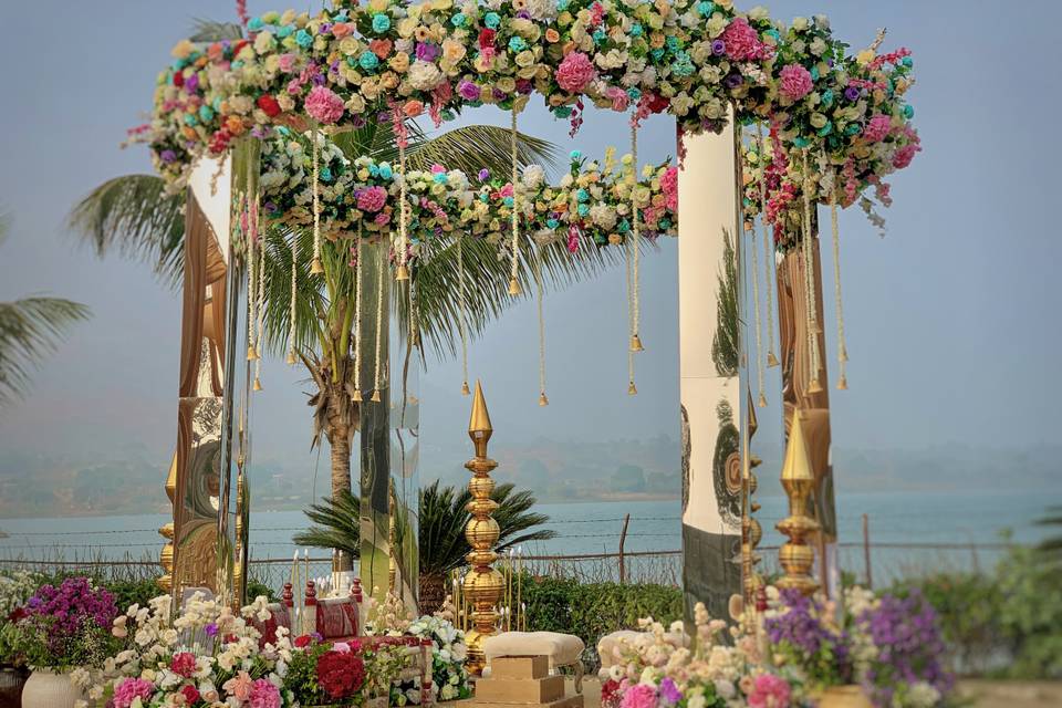 Lakeside Mandap is different