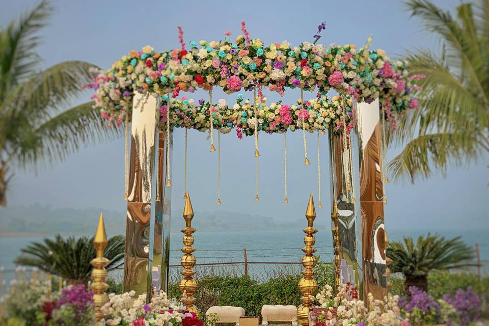 Lakeside Mandap is different