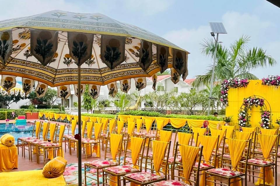 Haldi decor