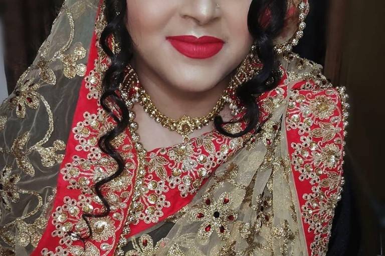 Bridal makeup