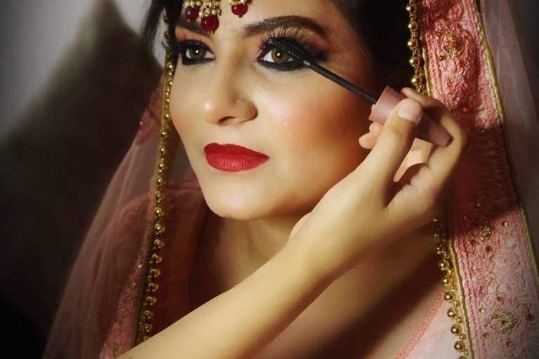 Bridal makeup