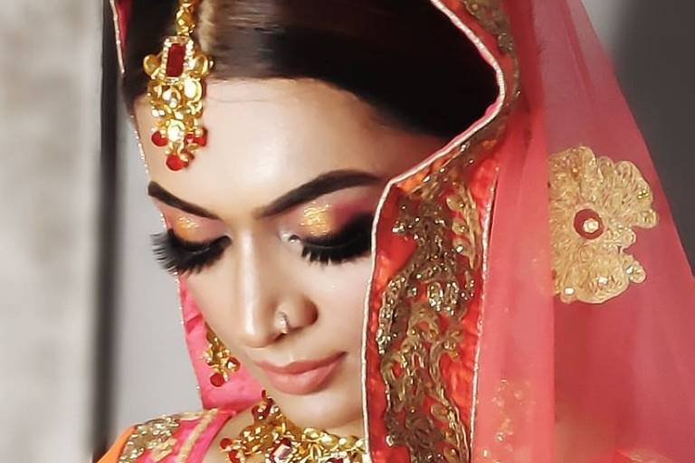 Bridal makeup