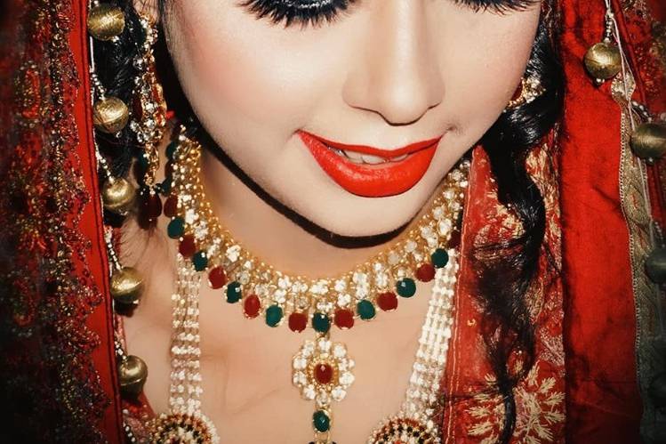 Bridal makeup