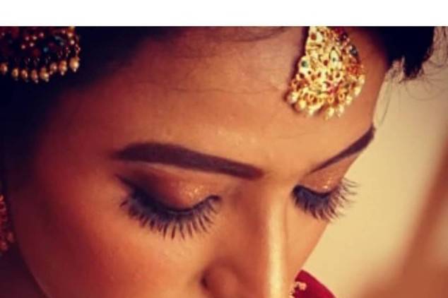 Bridal makeup