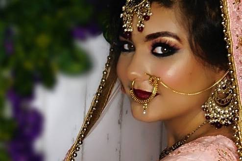 Bridal makeup