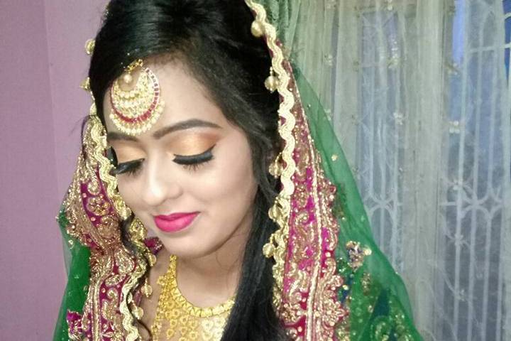 Bridal makeup