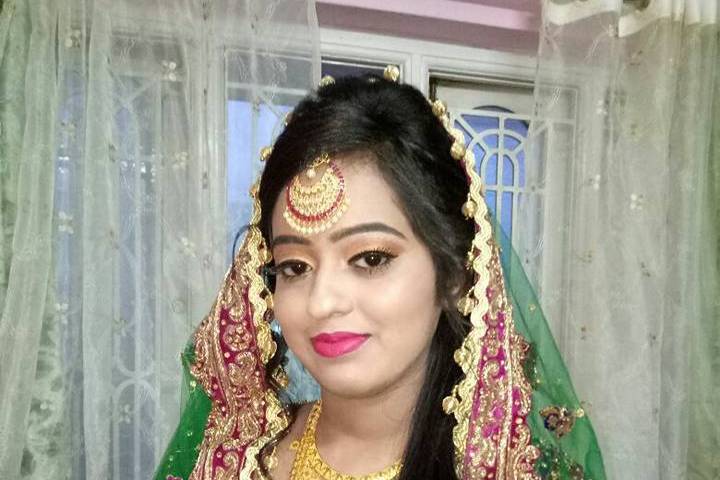 Bridal makeup