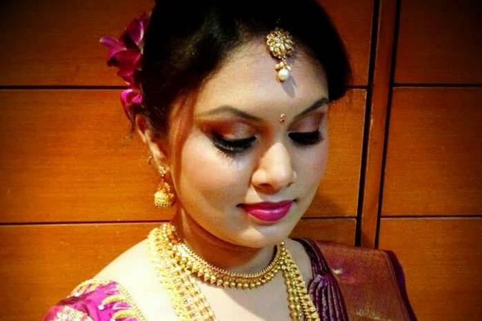 Bridal makeup