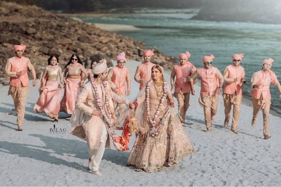 Wedding by the beach