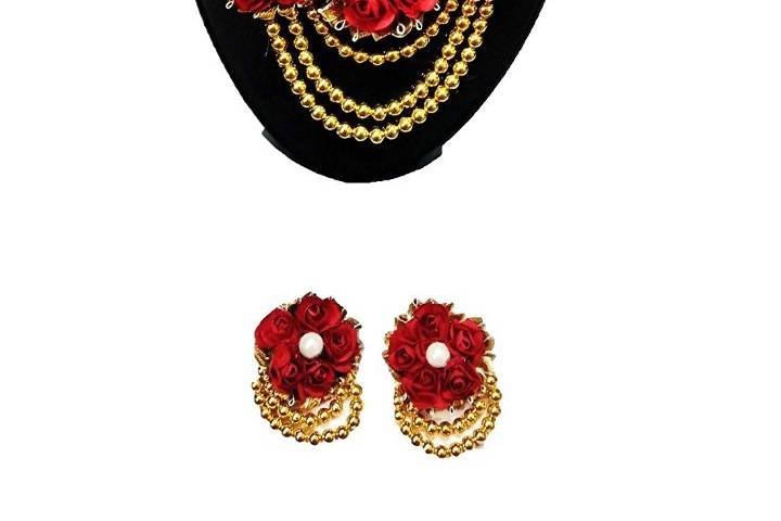 Floral jewellery