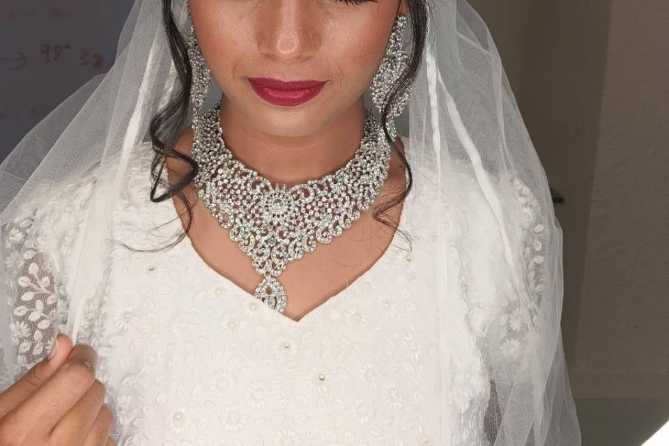 Bridal makeup