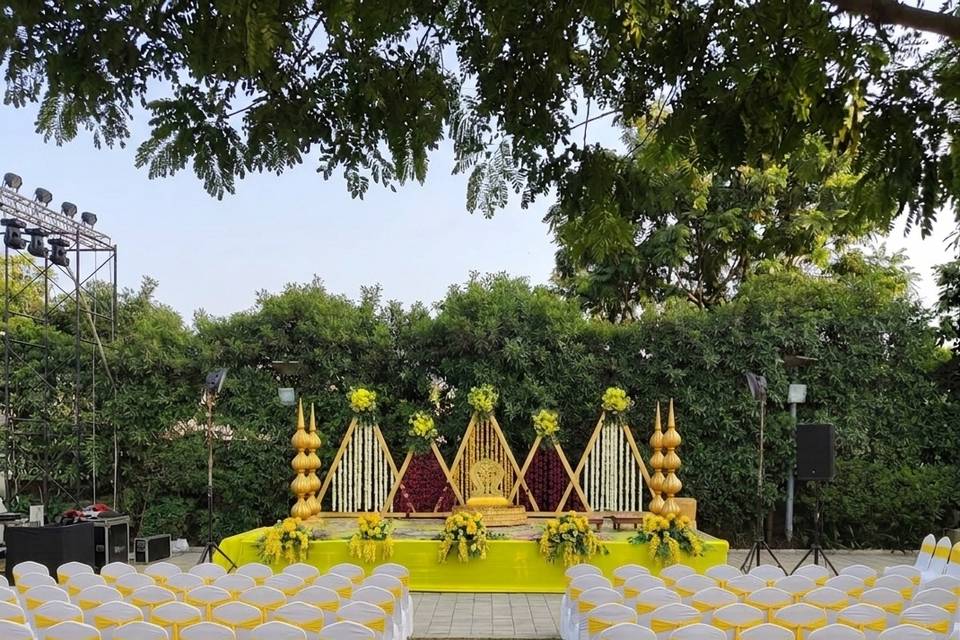 Haldi decor