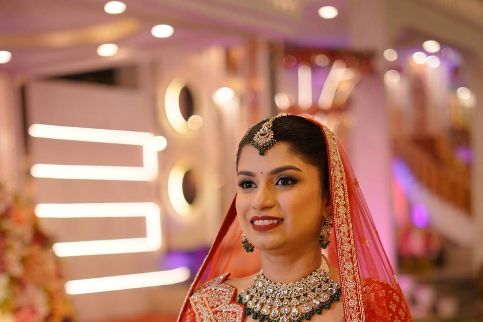 Bridal makeup