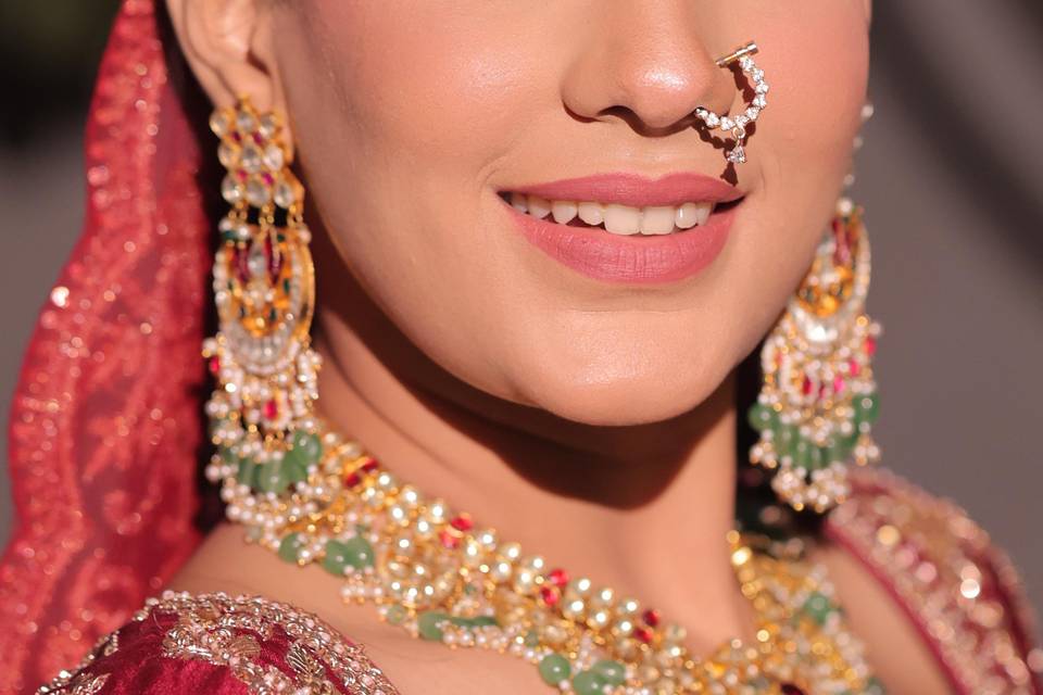 Bridal makeup