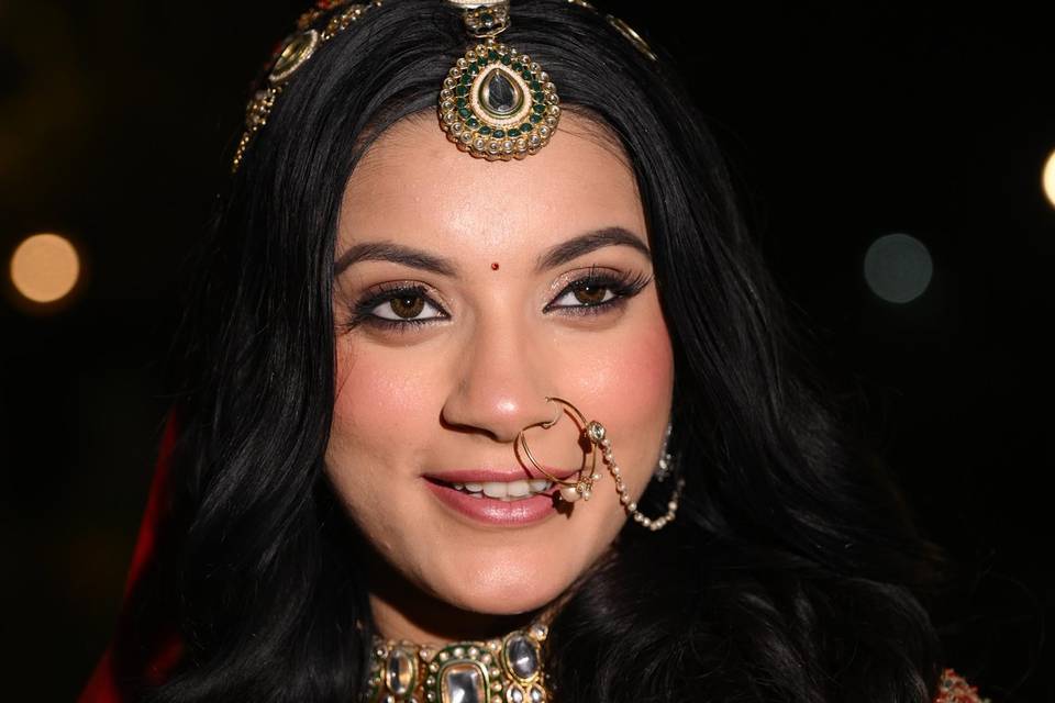 Bridal makeup