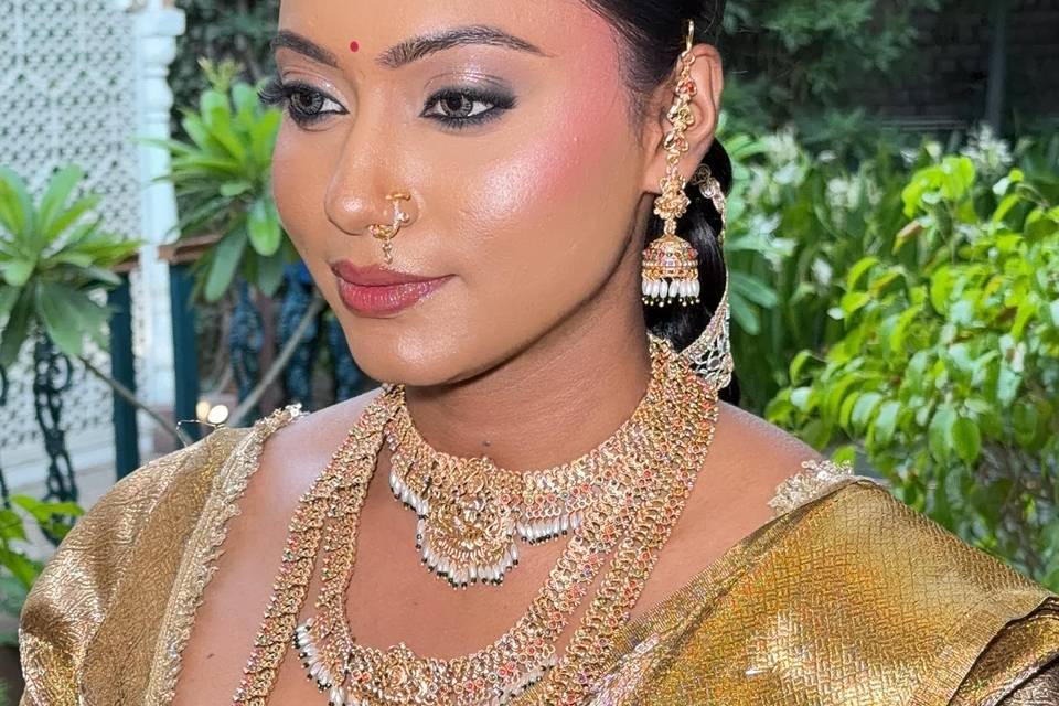 Bridal makeup