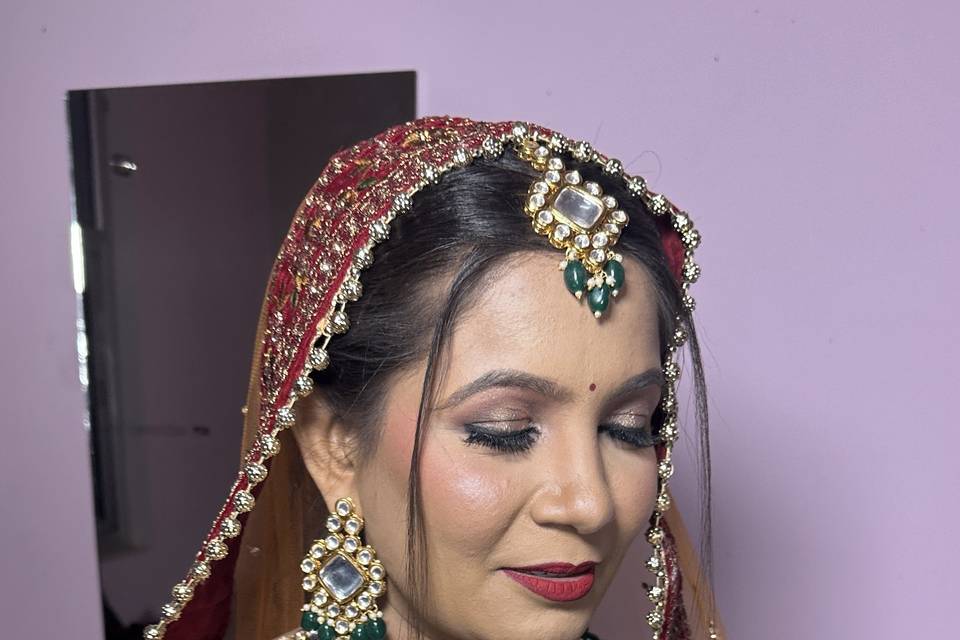 Bridal makeup