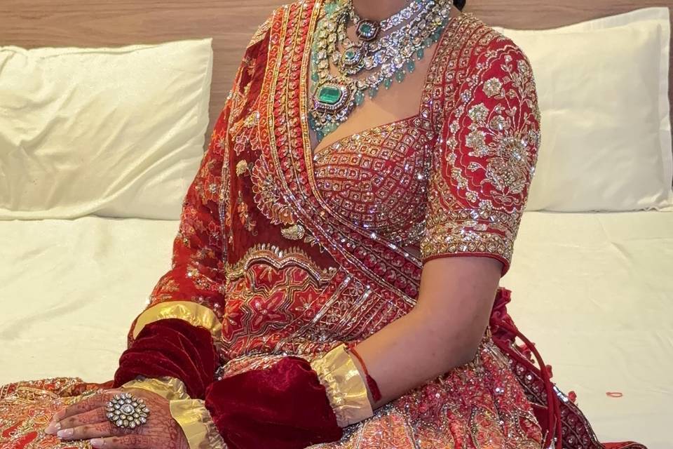 Bridal makeup