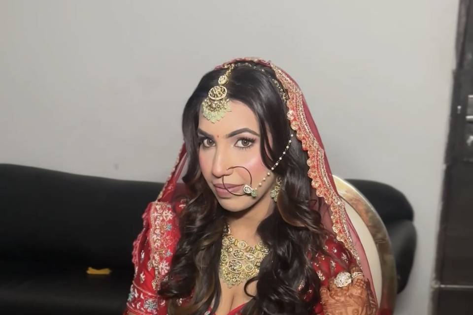Bridal makeup
