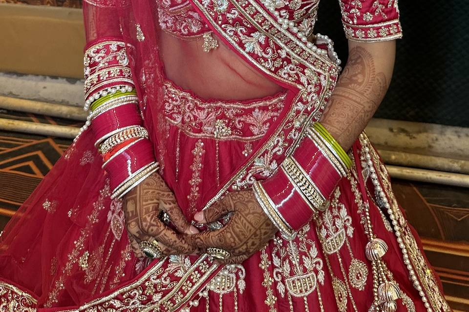 Bridal makeup