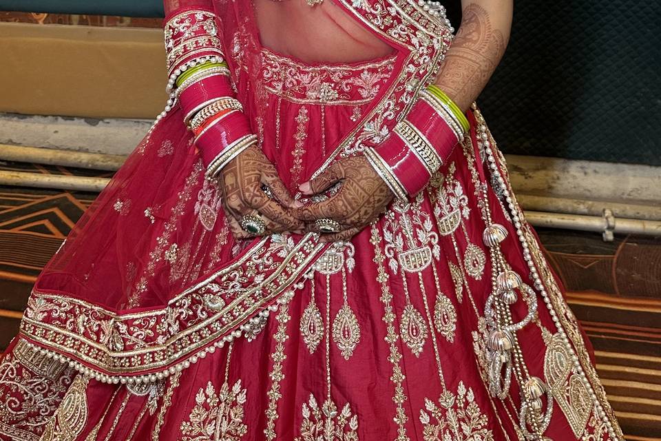 Bridal makeup