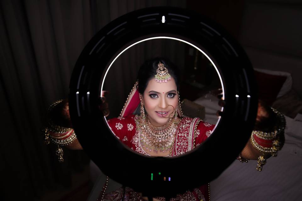 Bridal makeup