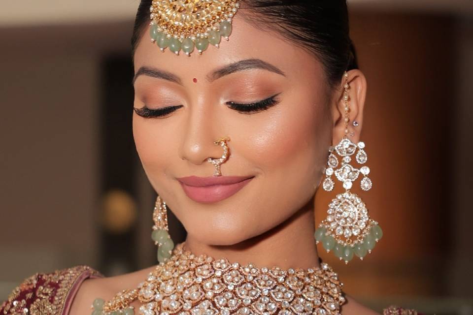 Bridal makeup