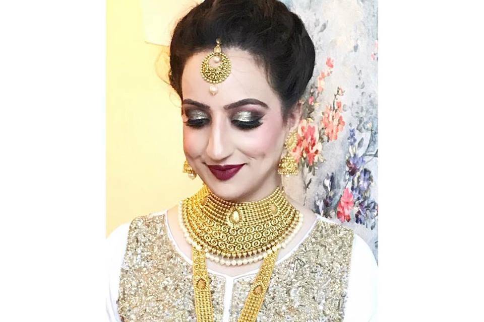 Bridal makeup