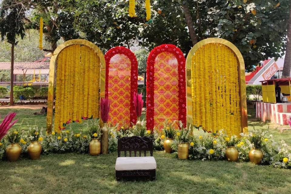 Haldi decor