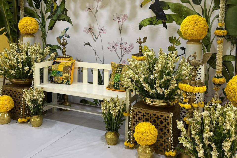 Haldi decor