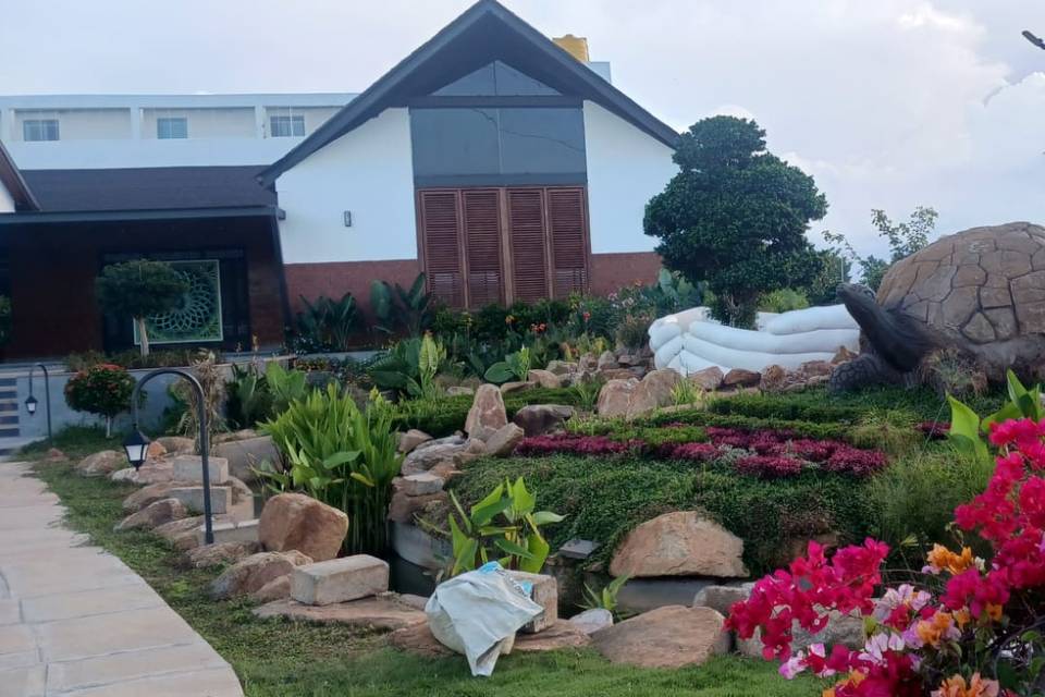 Lawn area