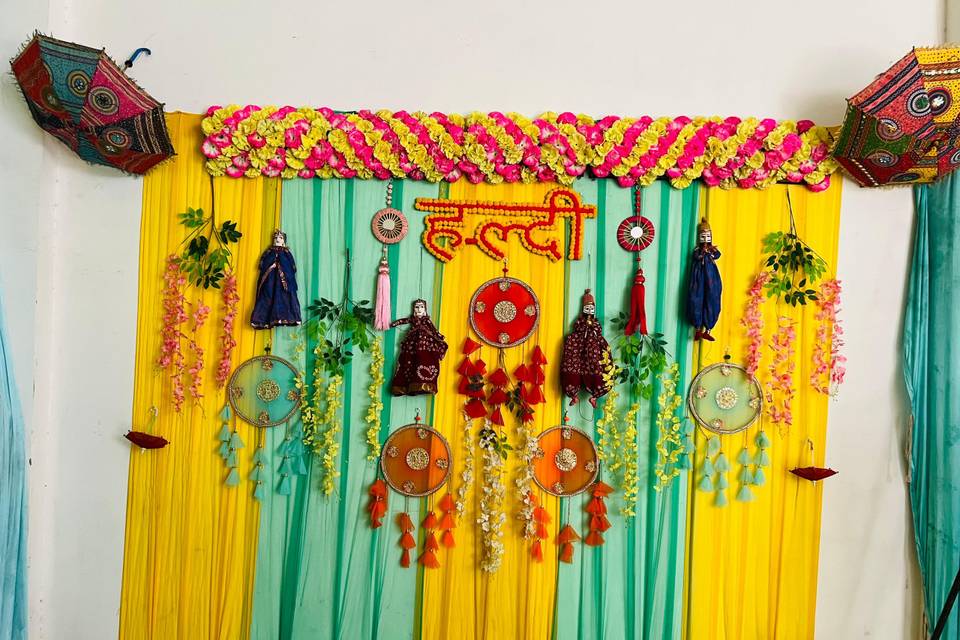 Haldi Decoration