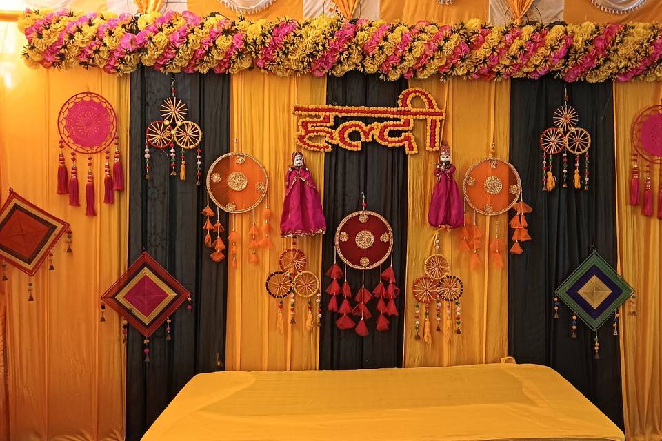 Haldi Decoration