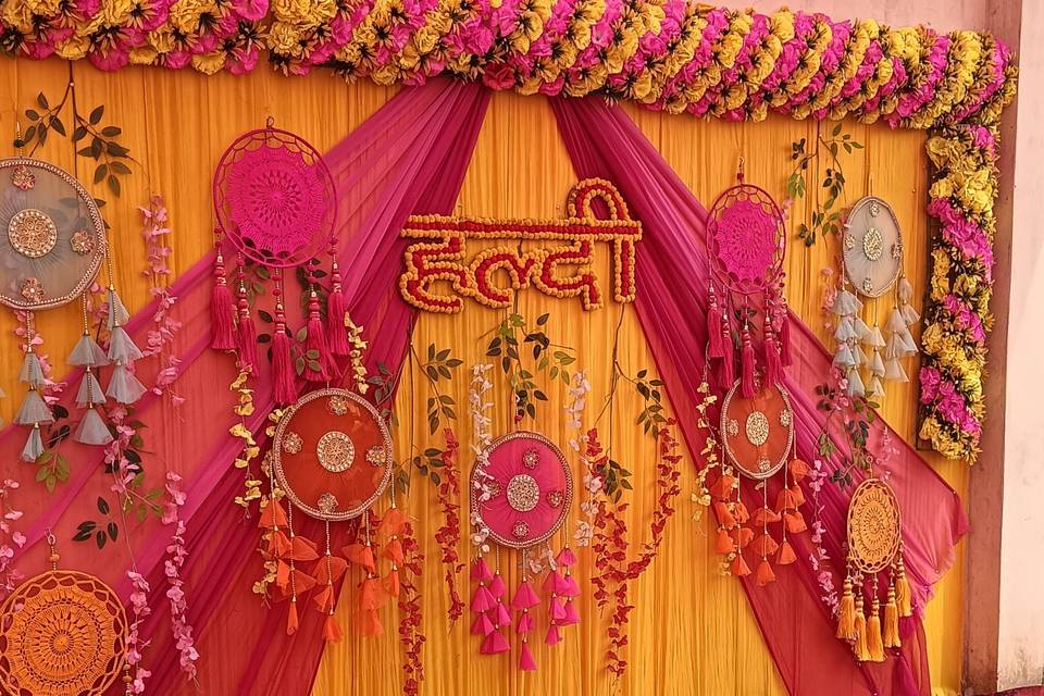 Haldi Decoration