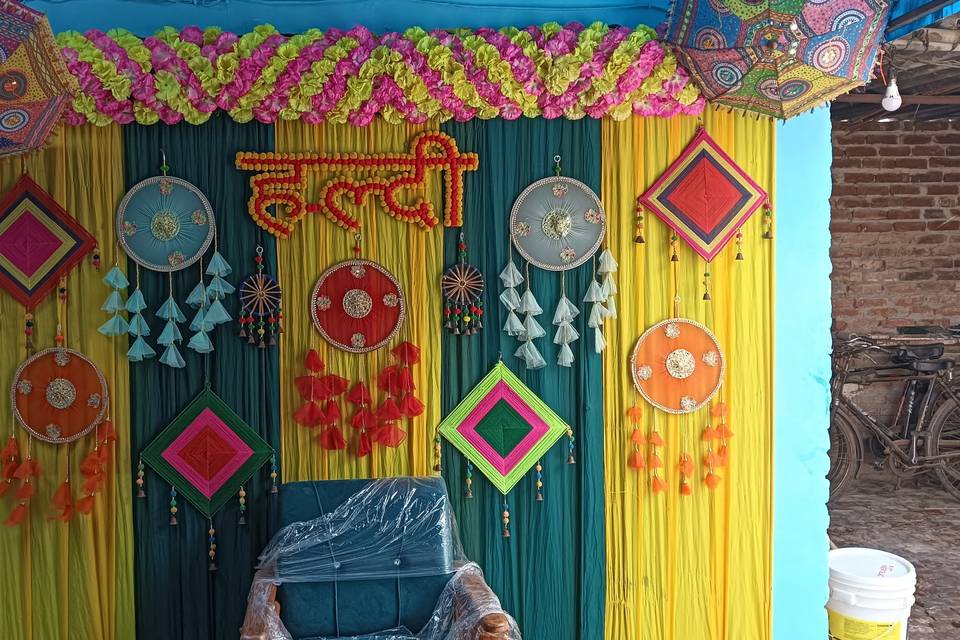 Haldi Decoration