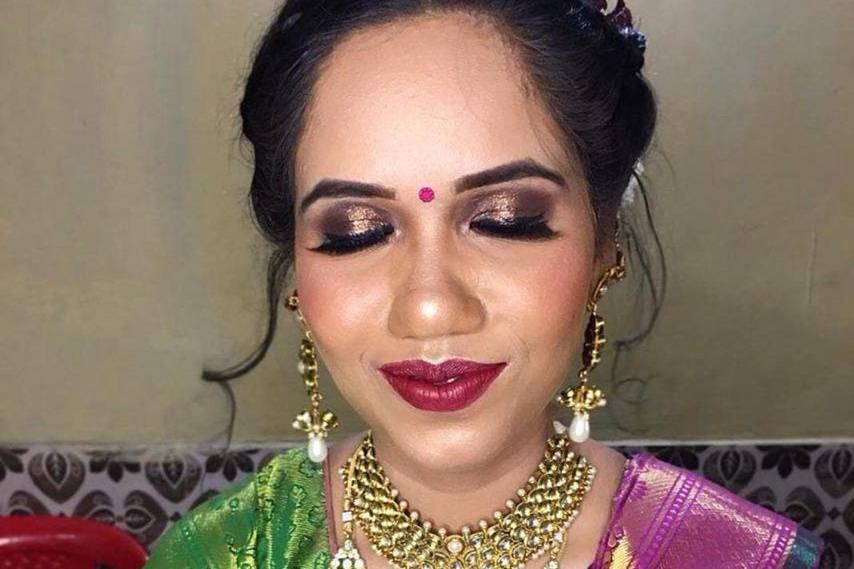 Bridal makeup