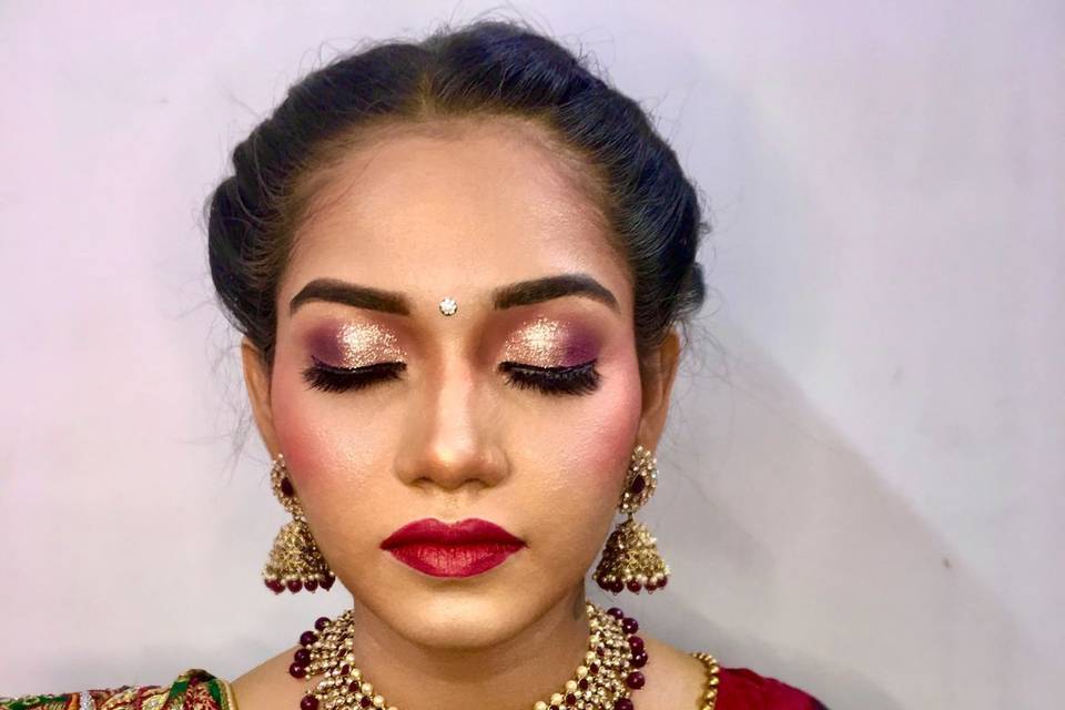 Bridal makeup