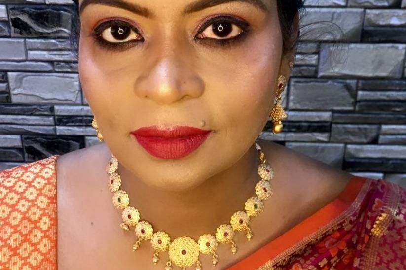 Bridal makeup