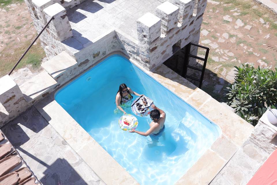 Pool area