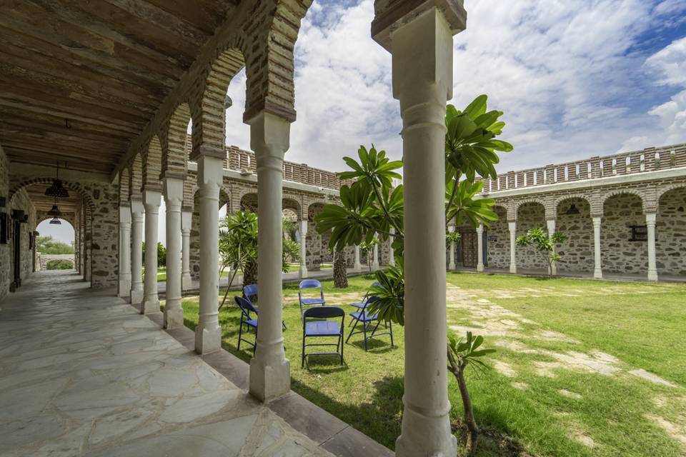 Lawn area