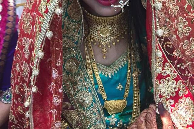 Bridal makeup