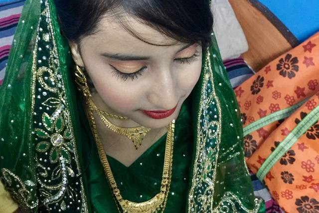 Bridal makeup